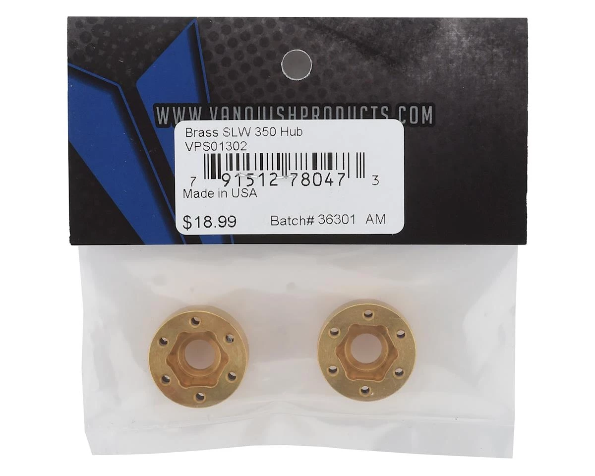 Vanquish Products Brass SLW Wheel Hub (2) (350) 4 Vanquish Products Brass SLW Wheel Hub (2) (350) - Image 2