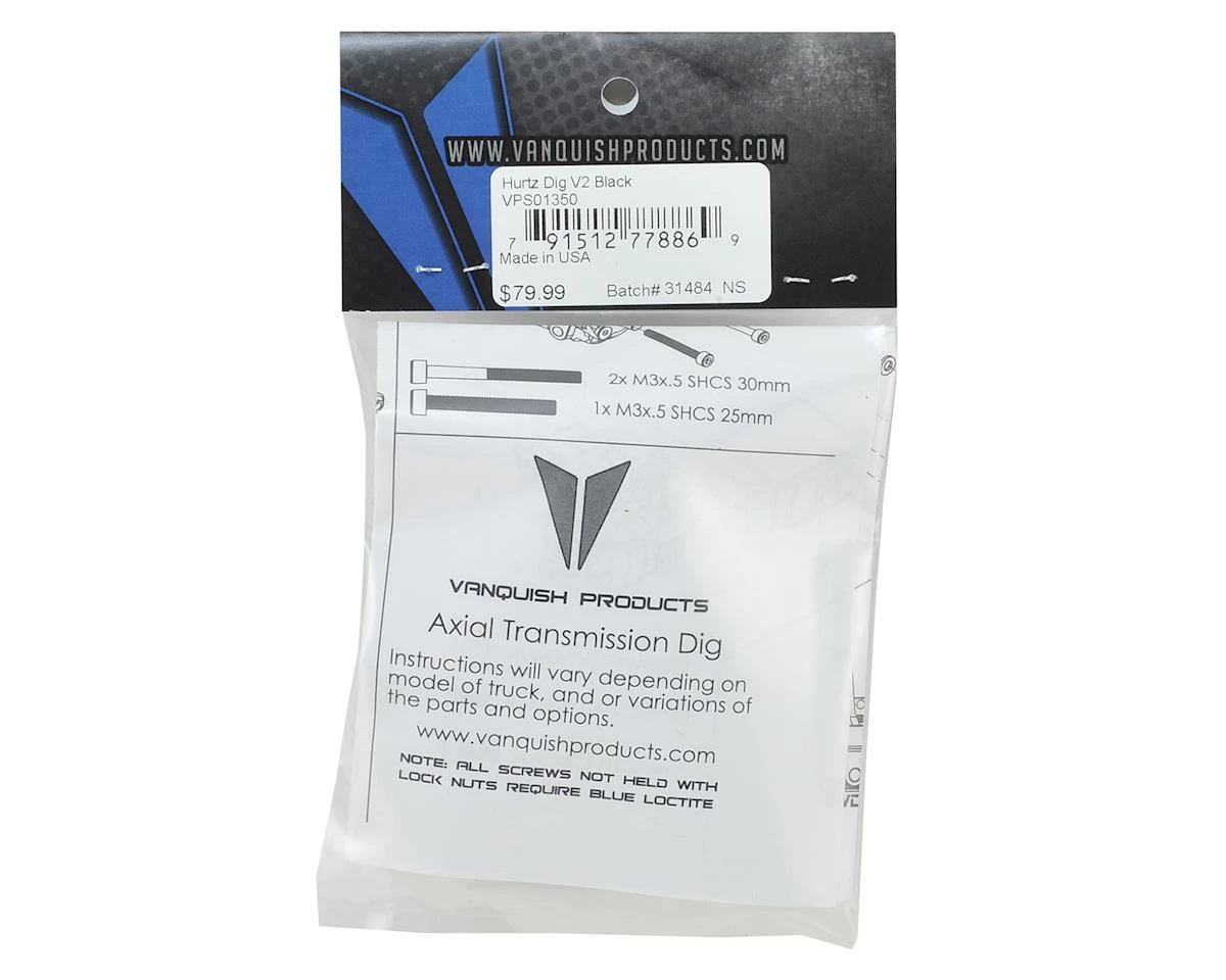 Vanquish Products Hurtz Dig V2 Dig Unit (Black) 6 Vanquish Products Hurtz Dig V2 Dig Unit (Black) - Image 4