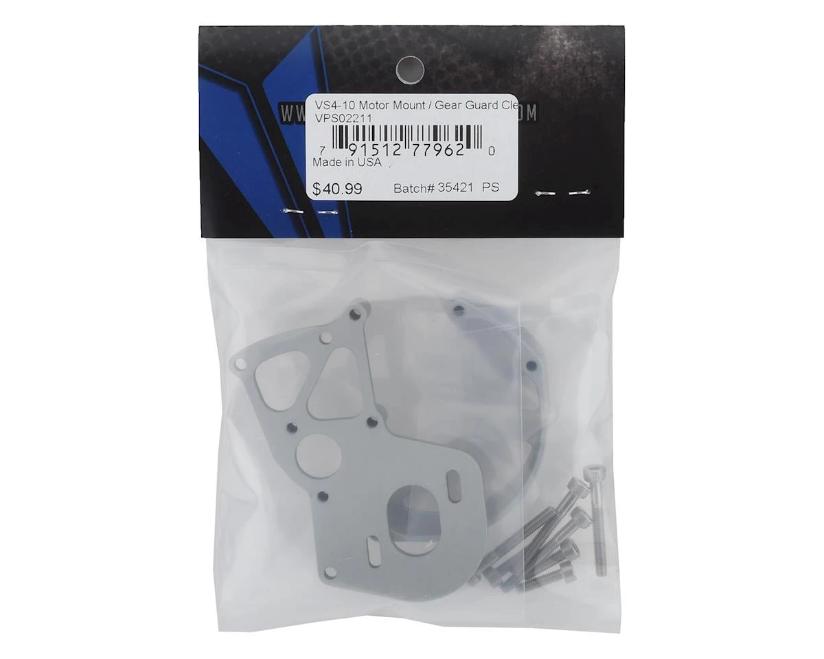 Vanquish Products Incision Motor Mount w/Gear Guard (Silver) 4 Vanquish Products Incision Motor Mount w/Gear Guard (Silver) - Image 2