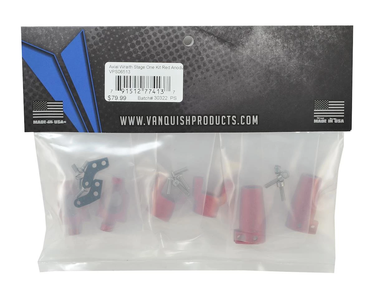 Vanquish Products Wraith Stage 1 Kit (Red) 4 Vanquish Products Wraith Stage 1 Kit (Red) - Image 2