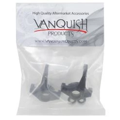 Vanquish Products Aluminum Steering Knuckle Set w/Bearings (2) (Black) -Vanquish Products Sales vps06550 1