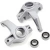 Vanquish Products Aluminum Steering Knuckle Set w/Bearings (2) (Silver) -Vanquish Products Sales vps06551