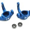 Vanquish Products Aluminum Steering Knuckle Set w/Bearings (2) (Blue)