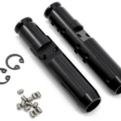 Vanquish Products "Currie Rockjock" SCX10 Rear Tubes (Black)