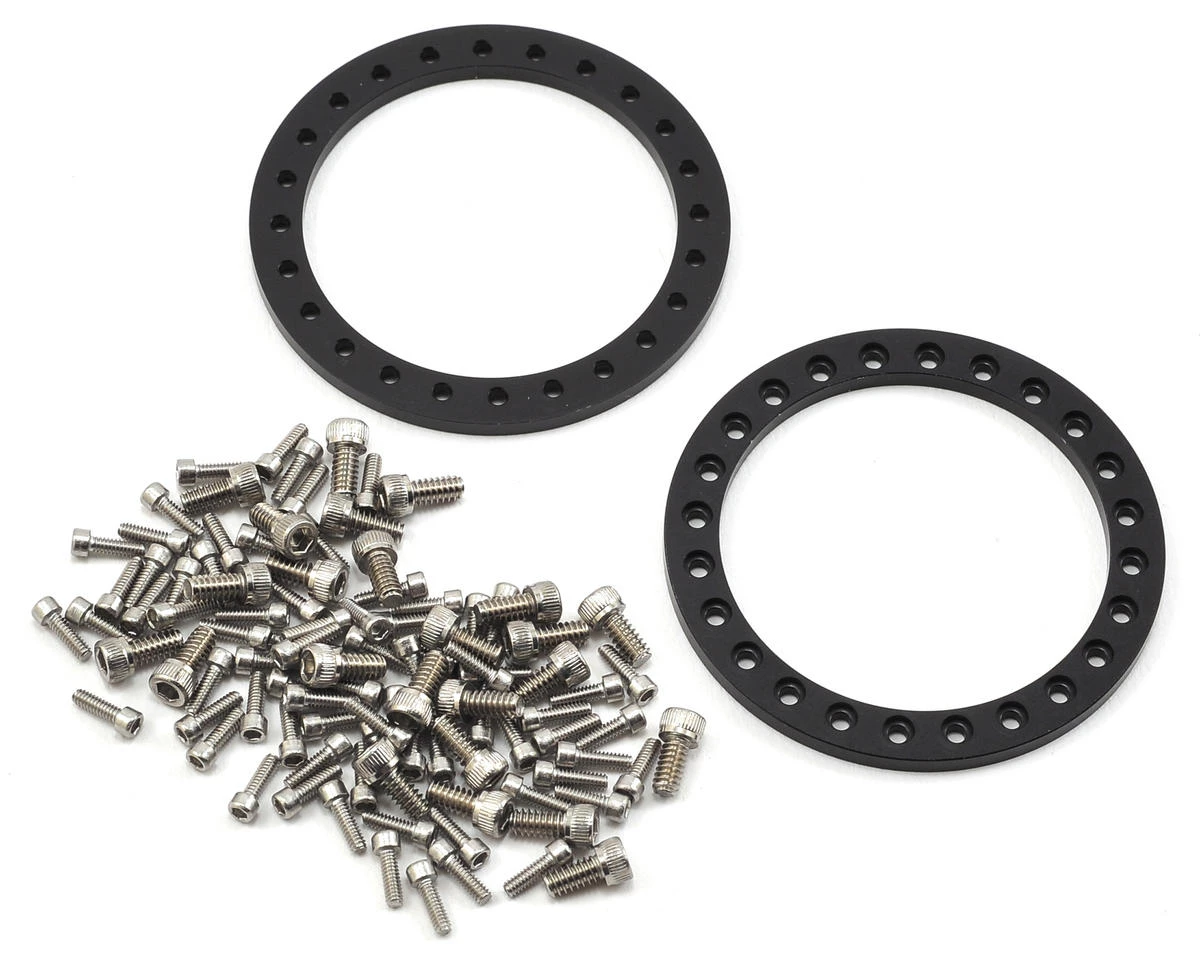 Vanquish Products KMC XD127 Bully 1.9 Beadlock Crawler Wheels (Black) (2) 4 Vanquish Products KMC XD127 Bully 1.9 Beadlock Crawler Wheels (Black) (2) - Image 2