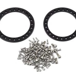 Vanquish Products KMC XD127 Bully 1.9 Beadlock Crawler Wheels (Silver) (2) -Vanquish Products Sales vps07711 2