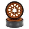 Vanquish Products KMC 1.9 XD229 Machete V2 Beadlock Crawler Wheels (Orange) (2) -Vanquish Products Sales vps07745