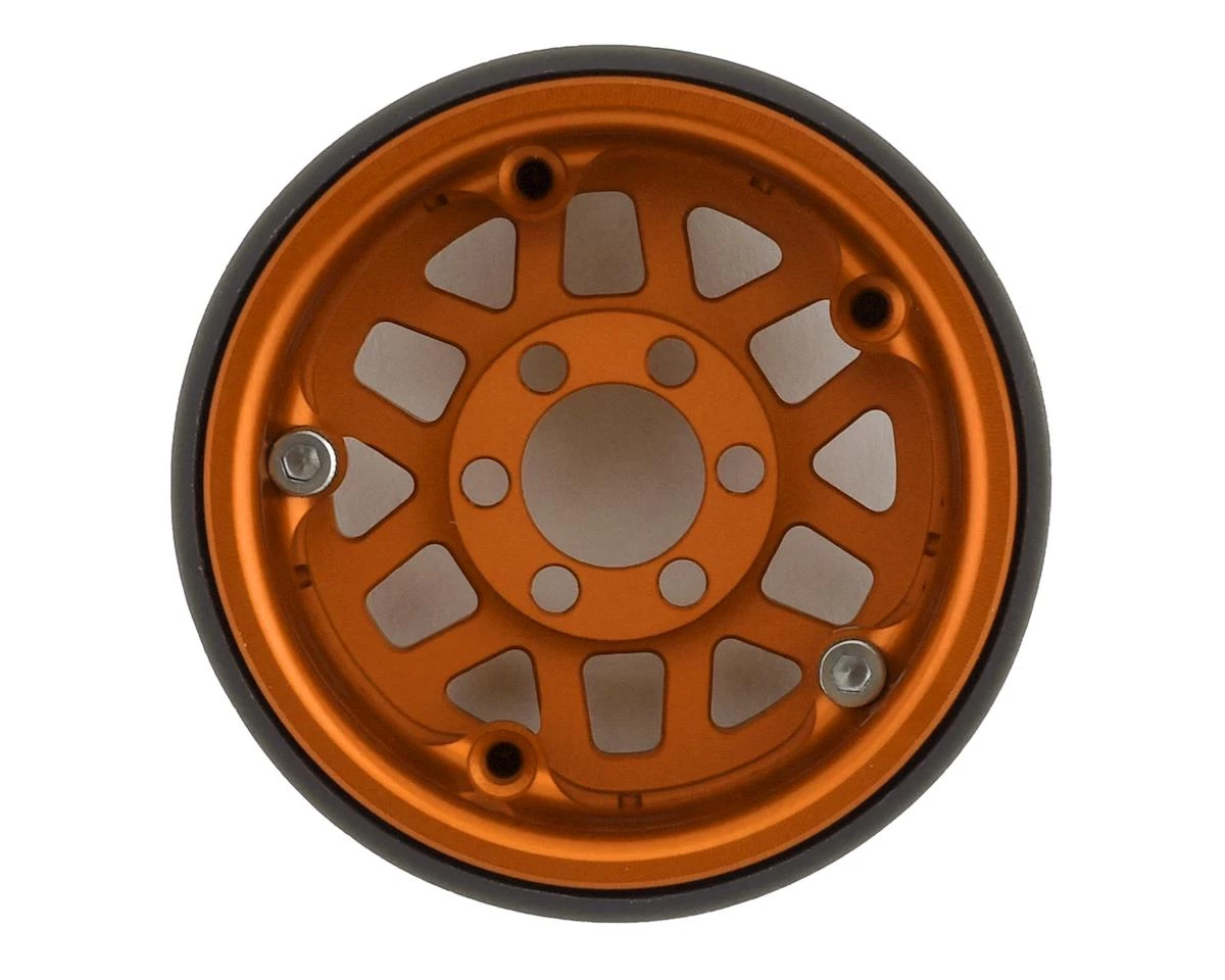 Vanquish Products KMC 1.9 XD229 Machete V2 Beadlock Crawler Wheels (Orange) (2) 4 Vanquish Products KMC 1.9 XD229 Machete V2 Beadlock Crawler Wheels (Orange) (2) - Image 2