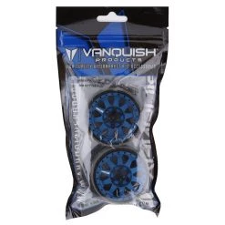 Vanquish Products Method 101 V2 1.9 Beadlock Crawler Wheels (Blue/Black) (2) -Vanquish Products Sales vps07760 3