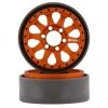 Vanquish Products Method 101 V2 1.9 Beadlock Crawler Wheels (Orange/Black) (2) -Vanquish Products Sales vps07761