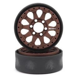 Vanquish Products Method 101 V2 1.9 Beadlock Crawler Wheels (Bronze/Black) (2)