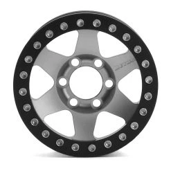 Vanquish Products Method MR310 1.9 Beadlock Crawler Wheels (Silver/Black) (2)