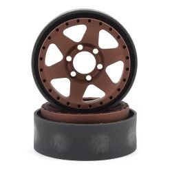 Vanquish Products Method MR310 1.9 Beadlock Crawler Wheels (Bronze/Black) (2)