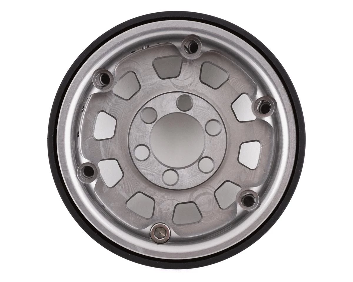 Vanquish Products KMC 1.9 KM236 Tank 1.9 Beadlock Crawler Wheels (Silver) (2) 4 Vanquish Products KMC 1.9 KM236 Tank 1.9 Beadlock Crawler Wheels (Silver) (2) - Image 2