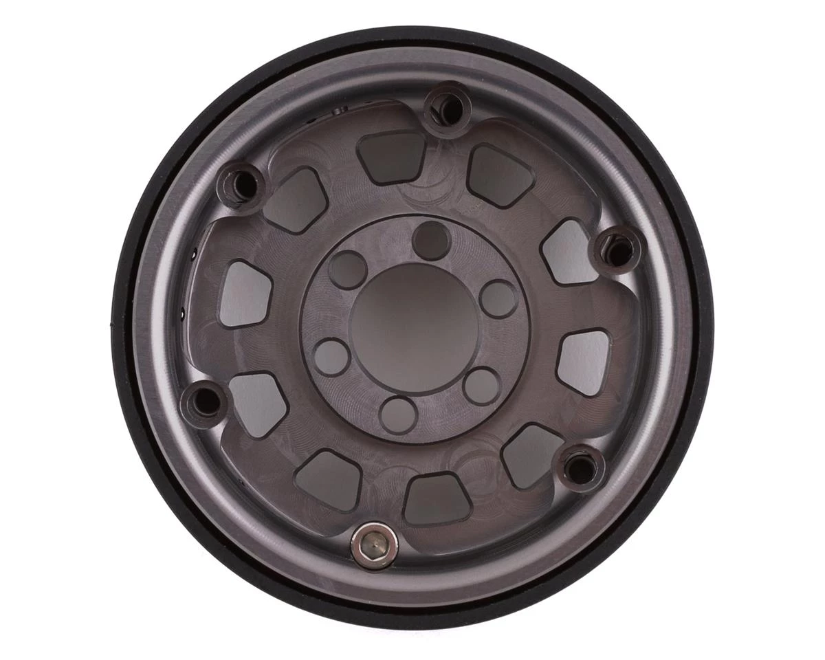 Vanquish Products KMC 1.9 KM236 Tank 1.9 Beadlock Crawler Wheels (Grey) (2) 4 Vanquish Products KMC 1.9 KM236 Tank 1.9 Beadlock Crawler Wheels (Grey) (2) - Image 2