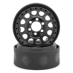 Vanquish Products Method 105 1.9 Beadlock Crawler Wheels (Grey/Black) (2)