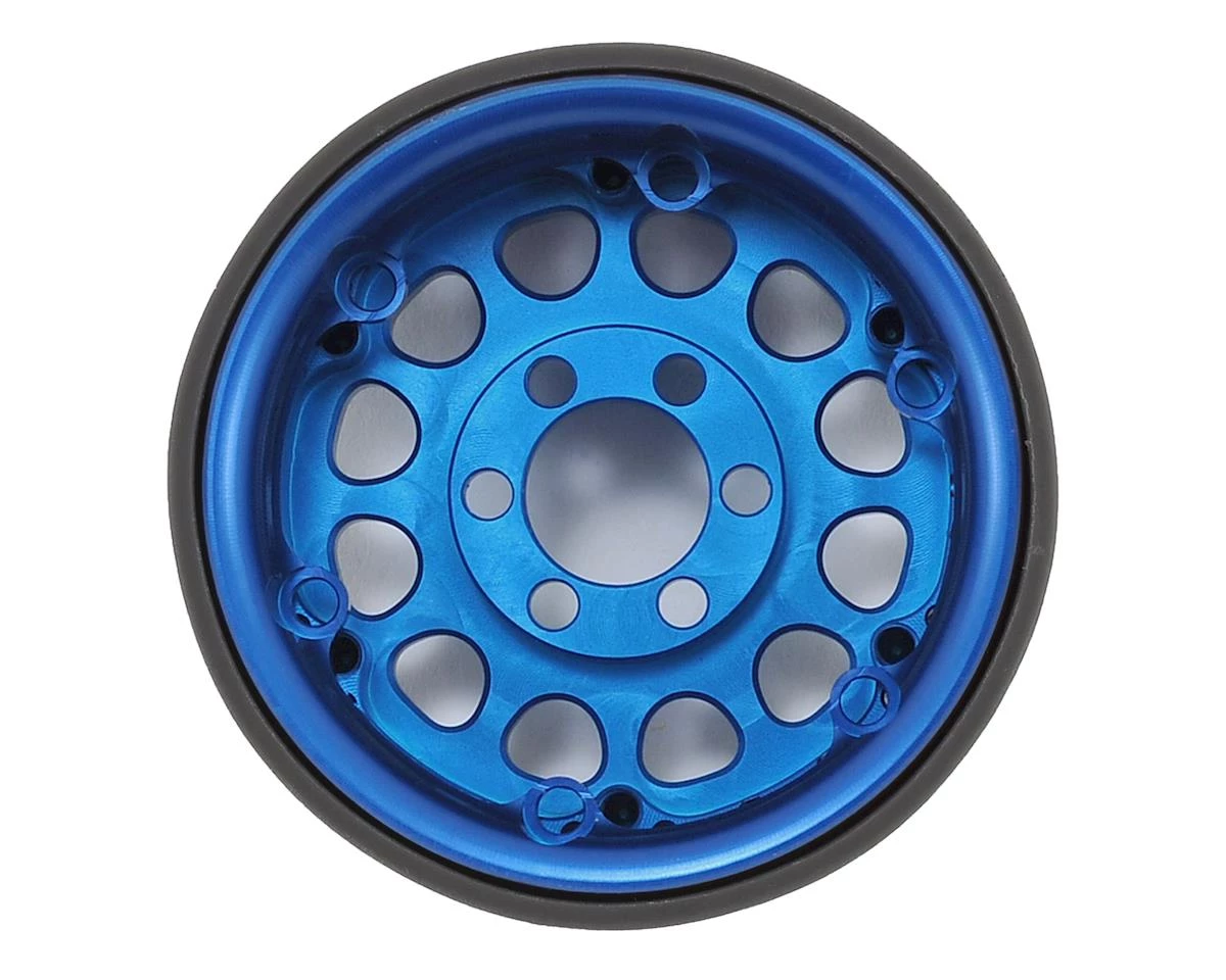 Vanquish Products Method 105 1.9 Beadlock Crawler Wheels (Blue/Silver) (2) 4 Vanquish Products Method 105 1.9 Beadlock Crawler Wheels (Blue/Silver) (2) - Image 2