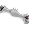 Vanquish Products Currie Portal F9 SCX10 II Front Axle Kit (Silver) -Vanquish Products Sales vps08351