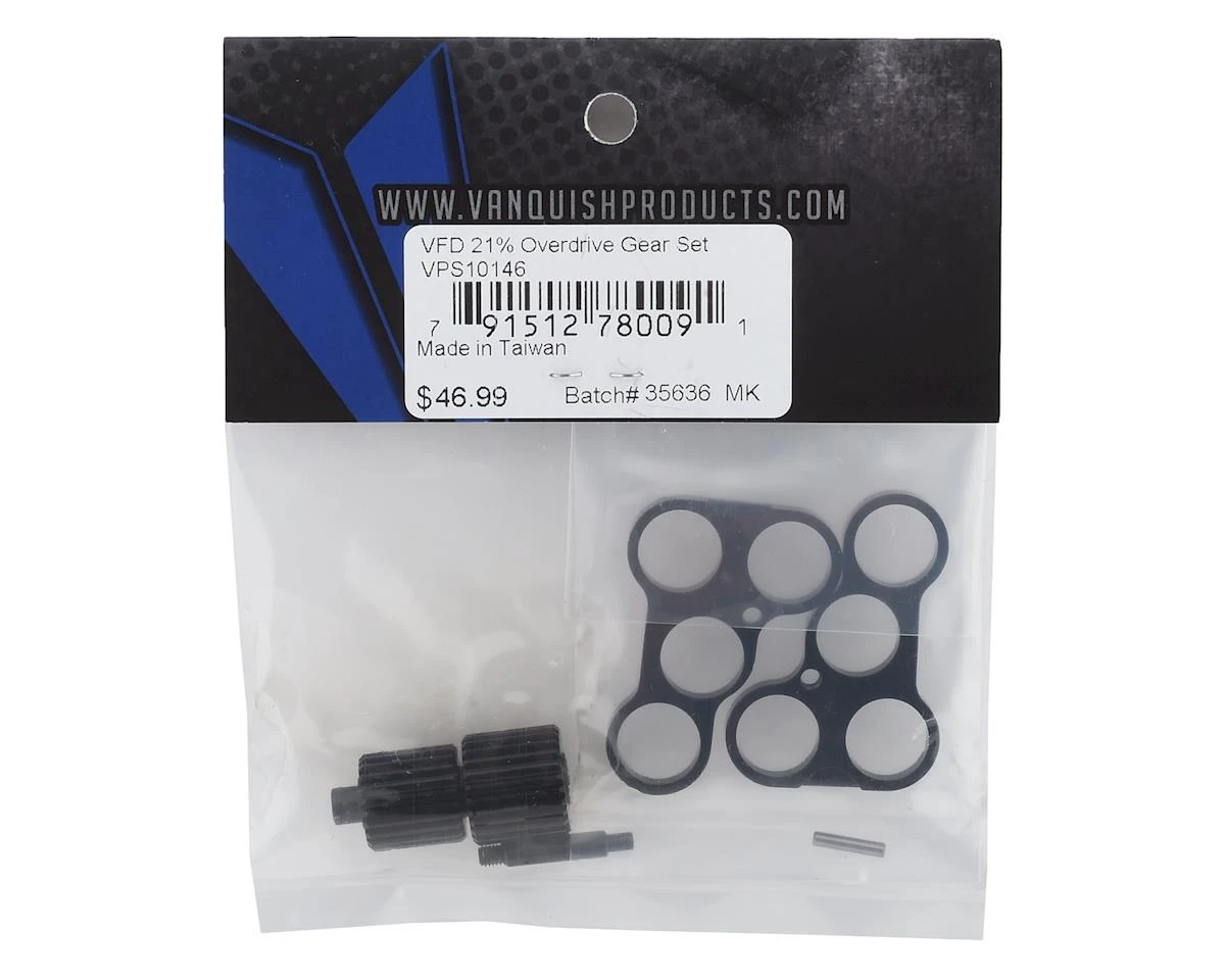 Vanquish Products VFD Overdrive Machined Gear Set (26T) 4 Vanquish Products VFD Overdrive Machined Gear Set (26T) - Image 2